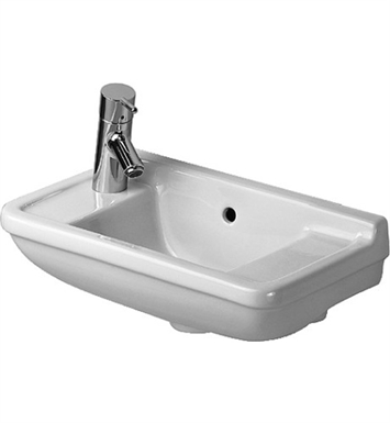 Duravit 07515000 Starck Wall Mount Porcelain Bathroom Sink