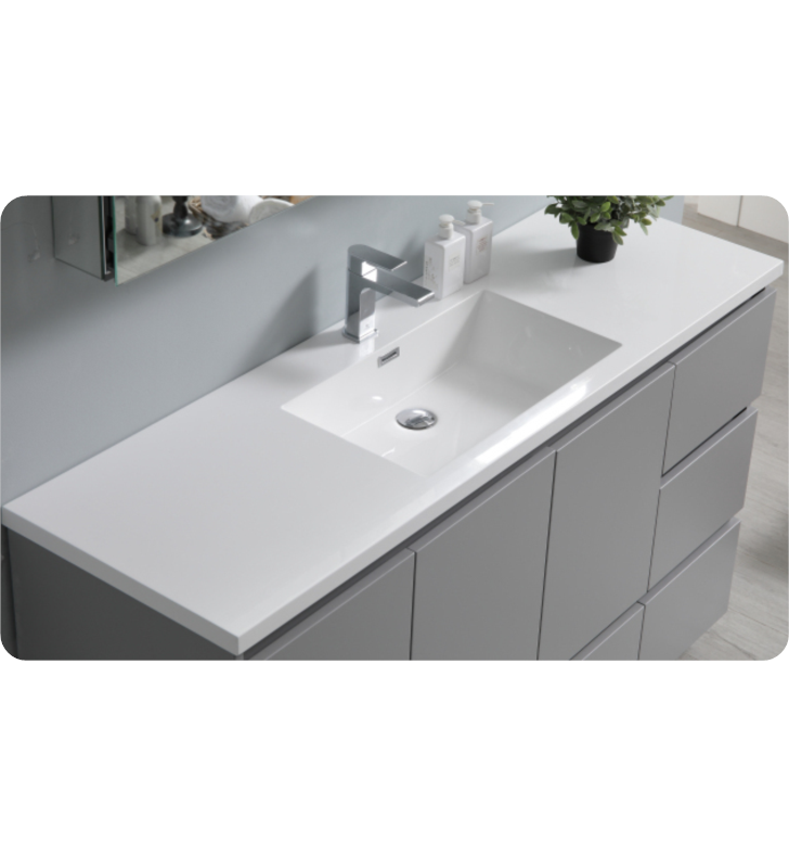 Mccoy Home Revival White Shaker Sink Base Cabinet-60 Sink Base