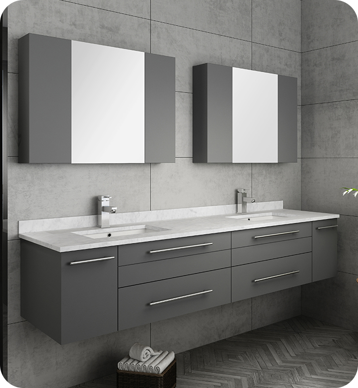 Wall Mounted Modern Bathroom Vanity Roundup: All Under $600