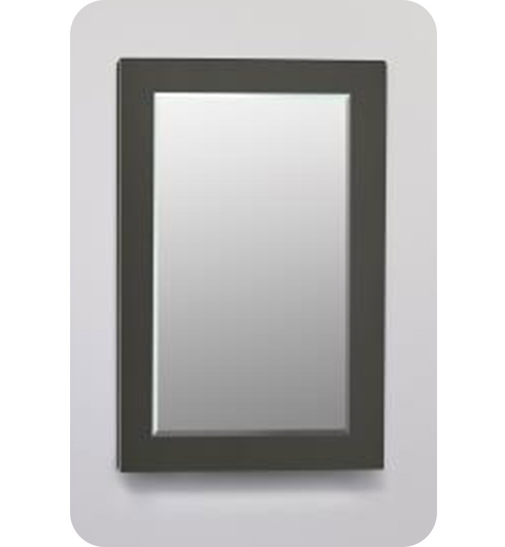 Robern DM2030MG11 Decorative 20" x 30" Framed Mirror in Tinted Gray Glass