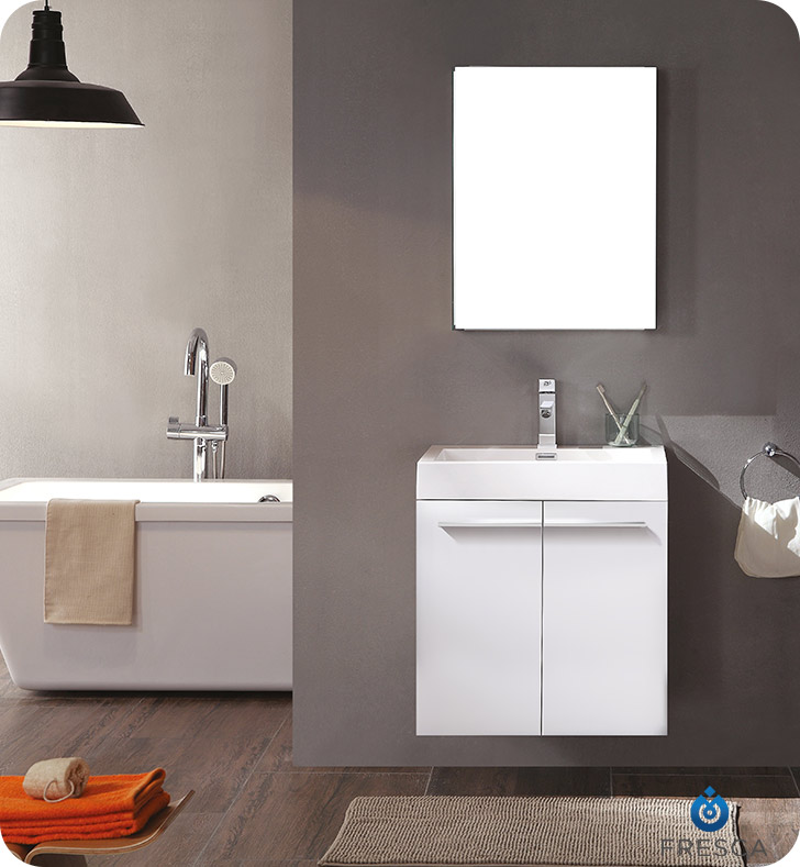 Fresca FST2060ES Oxford Espresso Tall Bathroom Linen Cabinet - Faucets, Mosaic, Kitchen Supplies