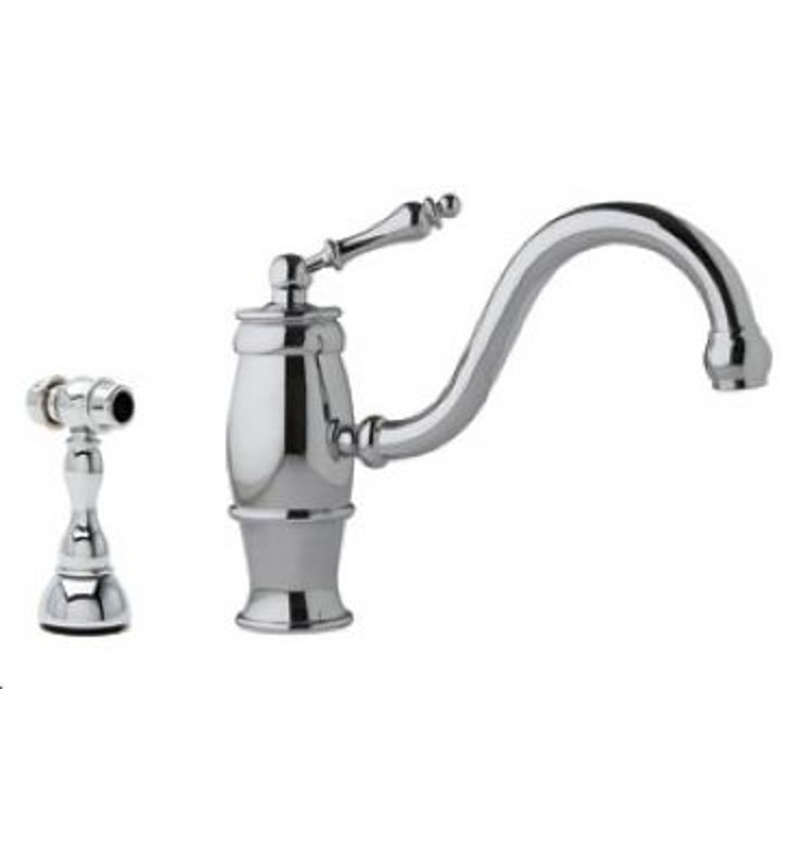 Franke FHF500 Chrome Farm House Kitchen Faucet With Side Spray   Fhf500 