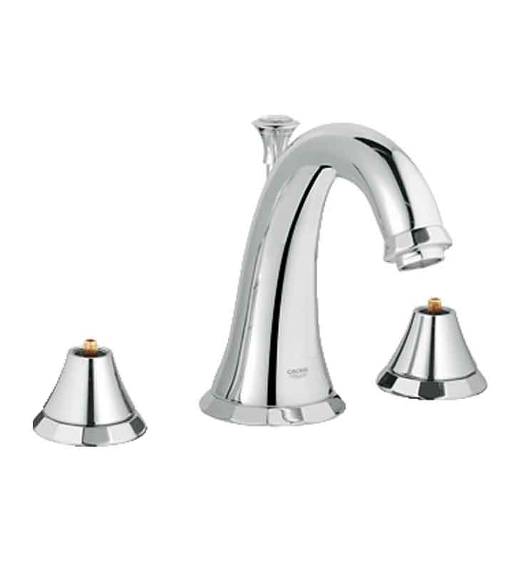 Grohe 20124000 Kensington Widespread Bathroom Faucet In Chrome   20124000 