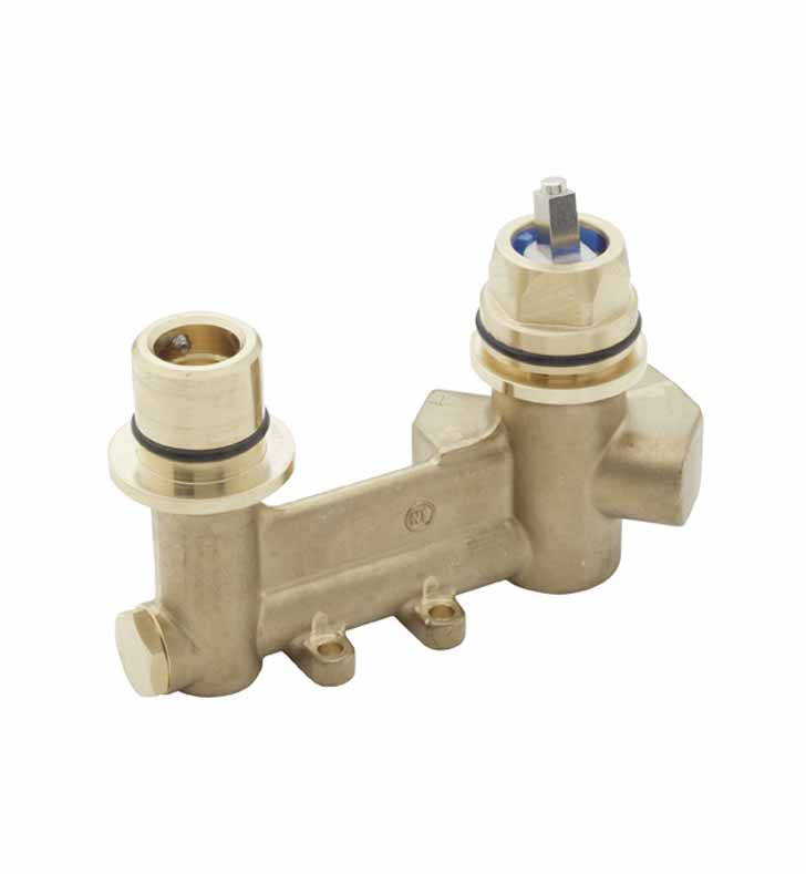 California Faucets SVLHR Single Handle Wall Mount Faucet Rough Valve