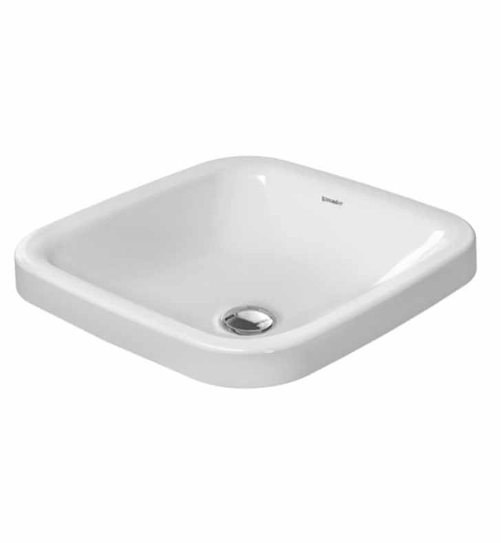 ... 0372430000 DuraStyle 16 7/8 inch Drop In Porcelain Bathroom Sink