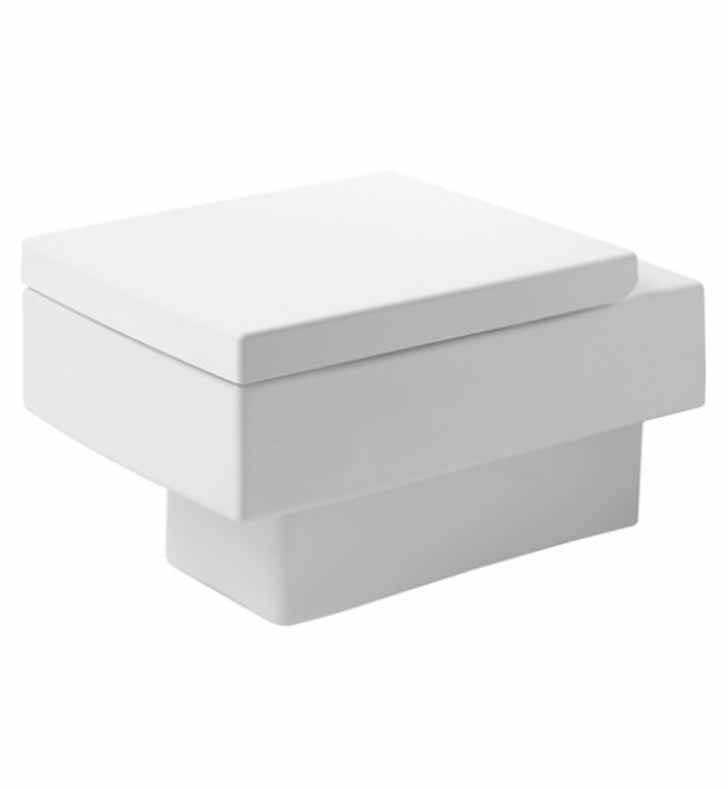 Duravit 22170908921 Vero Square OnePiece Toilet in Black Finish