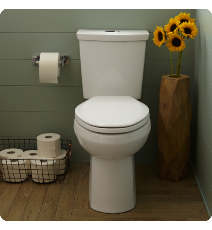 American Standard 2887518 H2Option Dual Flush Elongated Lined Tank 0.92