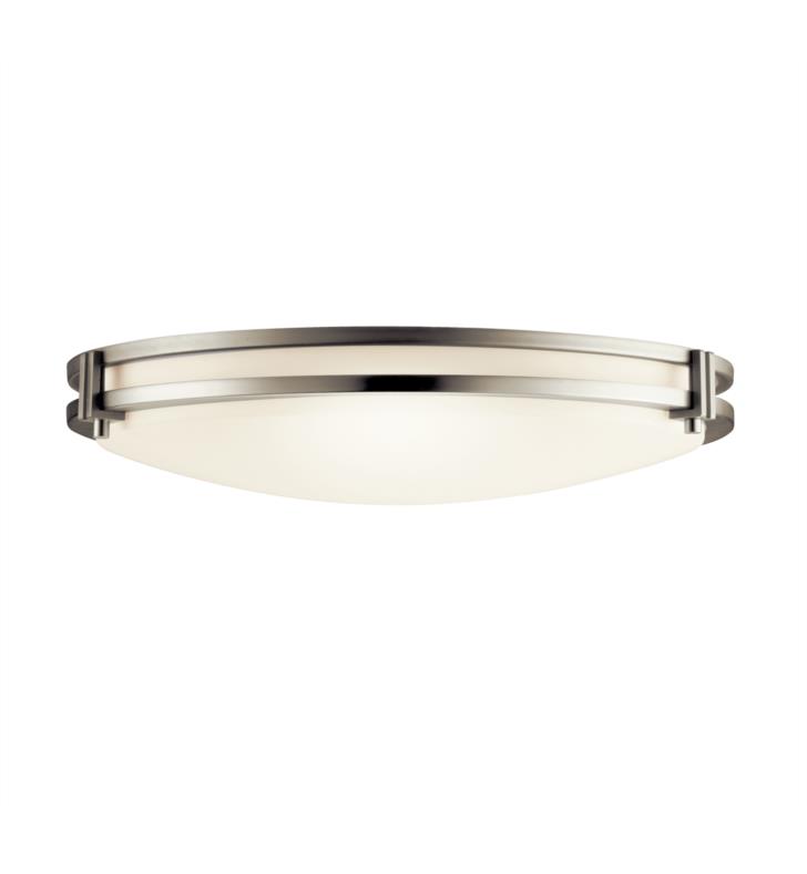 kichler 10827ni flush mount ceiling fixture kichler 10827ni 2 light compact fluorescent flush mount ceiling light with shaped kichler 10827ni flush mount ceiling fixture kichler 10827ni 2 light compact fluorescent flush mount ceiling light with shaped