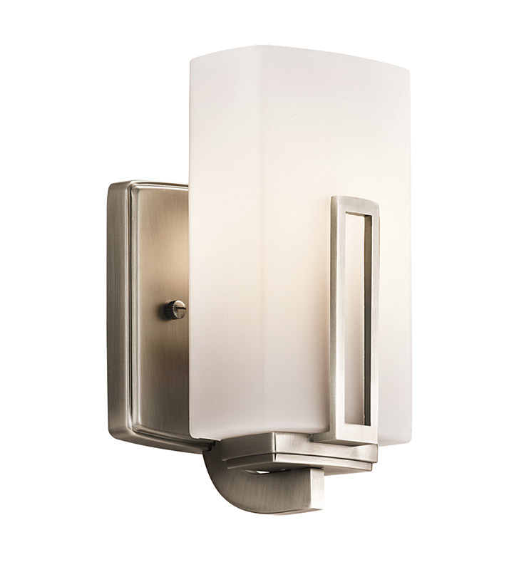 Kichler 45224AP Wall Sconce 1 Light in Antique Pewter
